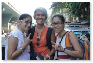 Arti (left) and me (right)