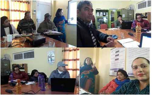 Picture 4: Meeting among three project partners at CIL-Kathmandu
