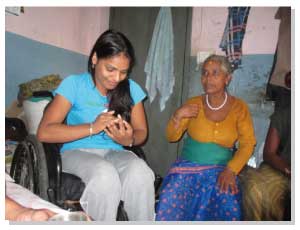 Anju and her mum