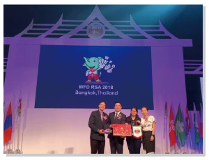 WFD RSA 2018 hosted by NADT, in THAILAND